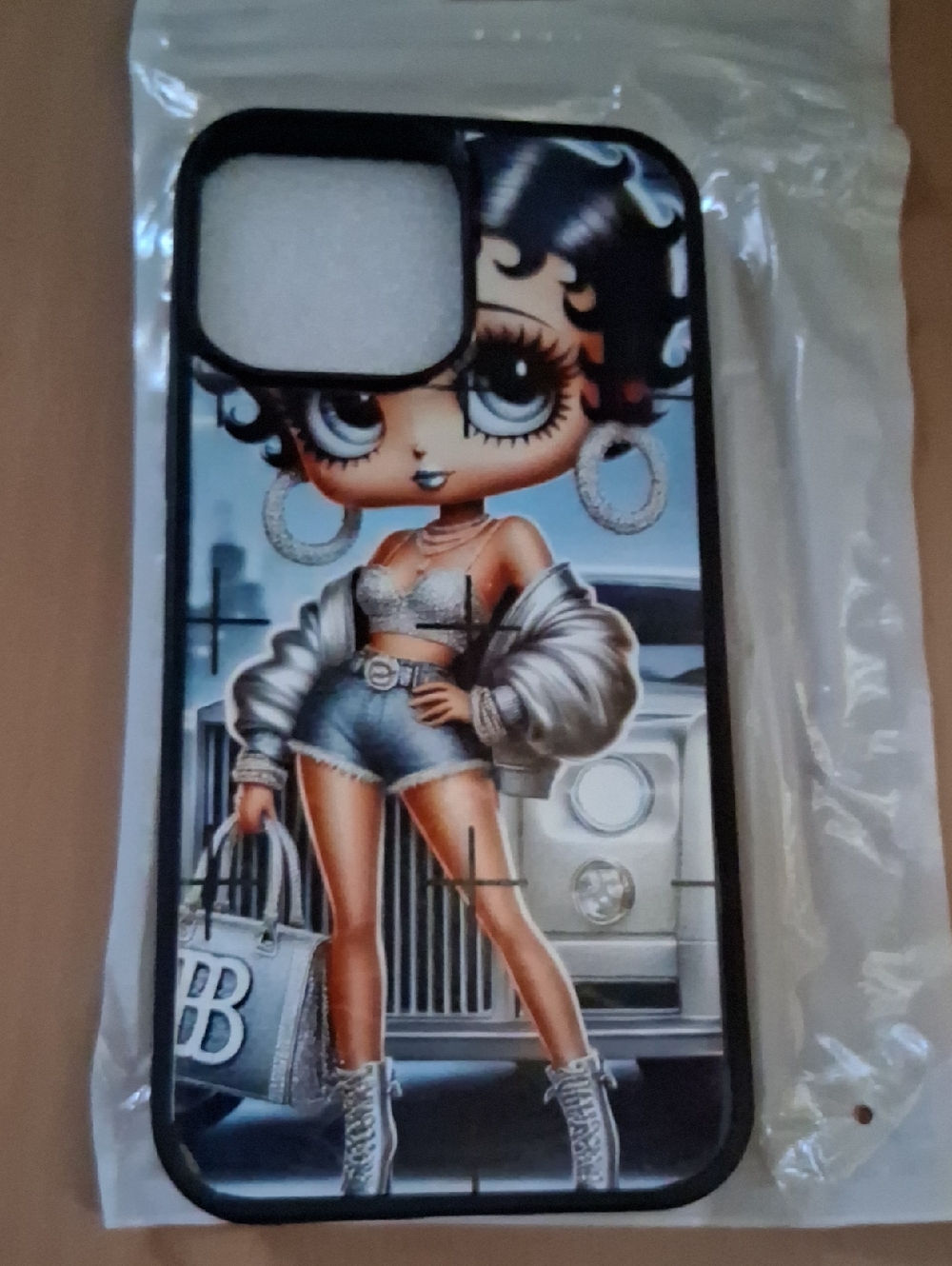 Fashion Doll Graphic Phone Case - Black Iphone 13 Pro Max